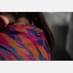 Solnce Angel Wings Fancy Dark | Luxury Woven Wrap