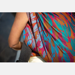 Solnce Angel Wings Fancy Dark | Luxury Woven Wrap