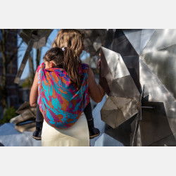 Solnce Angel Wings Fancy Dark | Luxury Woven Wrap
