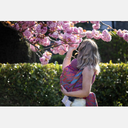 Solnce Angel Wings Fancy Dark | Luxury Woven Wrap