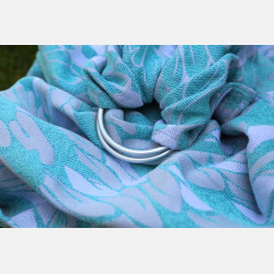Solnce Angel Wings BABE Celestial Ring Sling | Luxury Woven Wrap