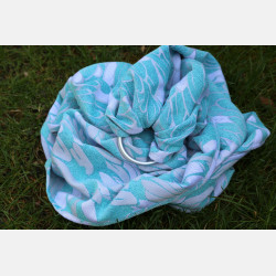 Solnce Angel Wings BABE Celestial Ring Sling | Luxury Woven Wrap