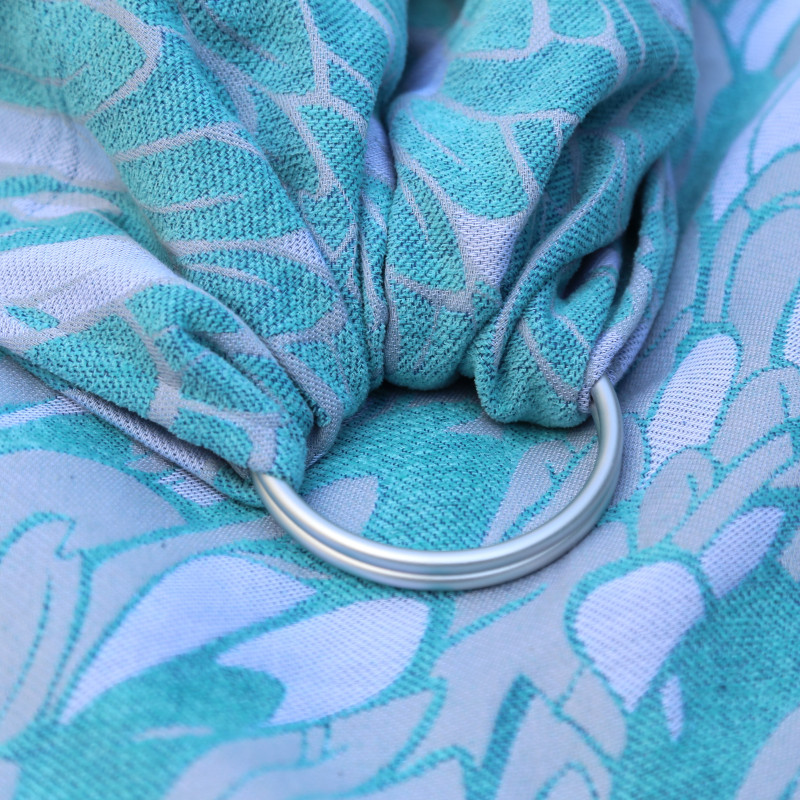 Solnce Angel Wings BABE Celestial Ring Sling | Luxury Woven Wrap