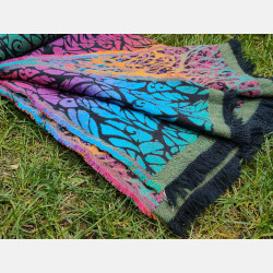 Solnce Genesis Blanket Warm Summer All Cotton | Luxury Woven Wrap