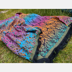 Solnce Genesis Blanket Warm Summer All Cotton | Luxury Woven Wrap