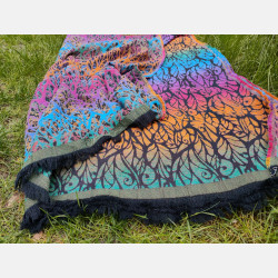 Solnce Genesis Blanket Warm Summer All Cotton | Luxury Woven Wrap