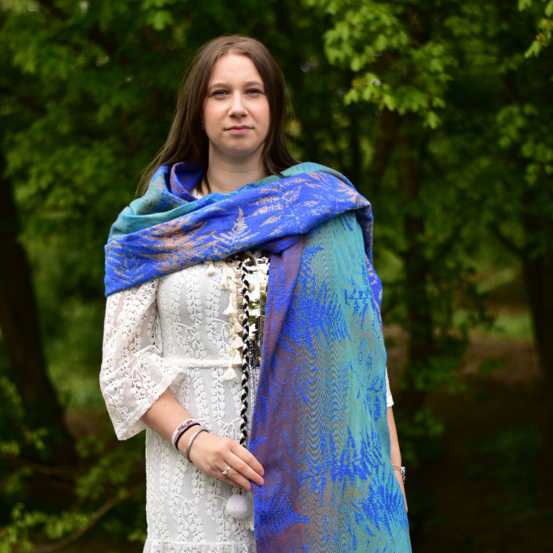 Solnce Fern Riviera | Luxury Woven Wrap