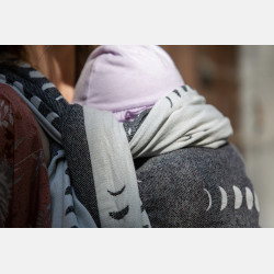 Solnce Phases Shadows Falling | Luxury Woven Wrap