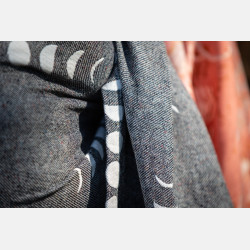 Solnce Phases Shadows Falling | Luxury Woven Wrap