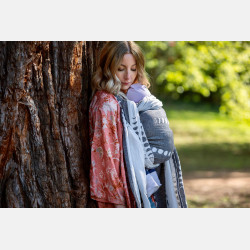 Solnce Phases Shadows Falling | Luxury Woven Wrap