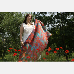 Solnce Fern Wild Summer | Luxury Woven Wrap