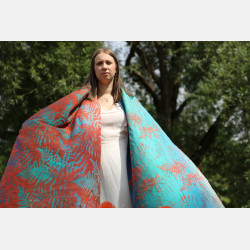 Solnce Fern Wild Summer | Luxury Woven Wrap