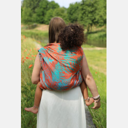 Solnce Fern Wild Summer | Luxury Woven Wrap