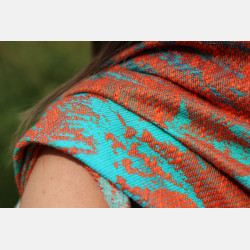 Solnce Fern Wild Summer | Luxury Woven Wrap