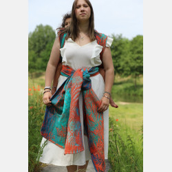 Solnce Fern Wild Summer | Luxury Woven Wrap