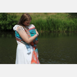 Solnce Fern Wild Summer | Luxury Woven Wrap