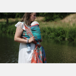 Solnce Fern Wild Summer | Luxury Woven Wrap