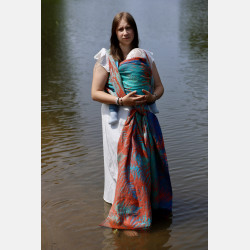 Solnce Fern Wild Summer | Luxury Woven Wrap