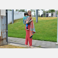 Solnce Fern Wild Summer | Luxury Woven Wrap