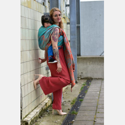 Solnce Fern Wild Summer | Luxury Woven Wrap