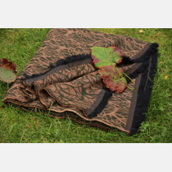 Solnce Genesis Blanket Coffee & Olives | Luxury Woven Wrap