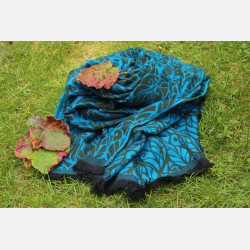 Solnce Genesis Blanket Iris & Olives | Luxury Woven Wrap