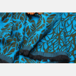 Solnce Genesis Blanket Iris & Olives | Luxury Woven Wrap