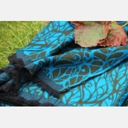 Solnce Genesis Blanket Iris & Olives | Luxury Woven Wrap