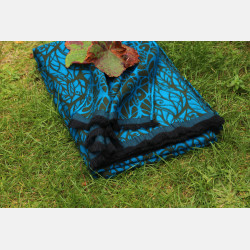 Solnce Genesis Blanket Iris & Olives | Luxury Woven Wrap