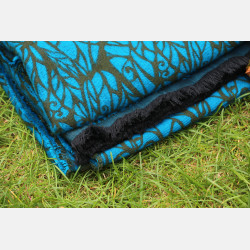 Solnce Genesis Blanket Iris & Olives | Luxury Woven Wrap