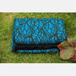 Solnce Genesis Blanket Iris & Olives | Luxury Woven Wrap
