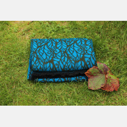 Solnce Genesis Blanket Iris & Olives | Luxury Woven Wrap