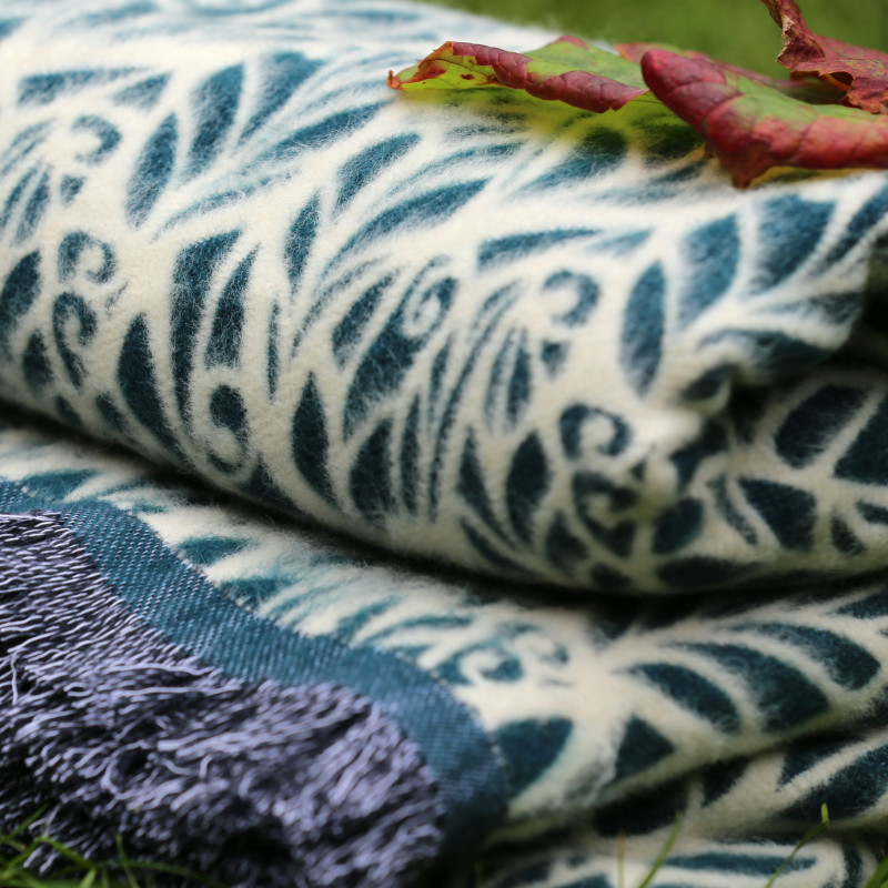 Solnce Genesis Blanket Snow Baby Yak | Luxury Woven Wrap