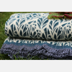 Solnce Genesis Blanket Snow Baby Yak | Luxury Woven Wrap