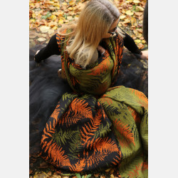 Solnce Fern Heart of Moss | Luxury Woven Wrap