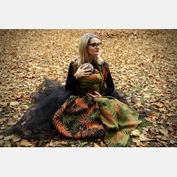Solnce Fern Heart of Moss | Luxury Woven Wrap