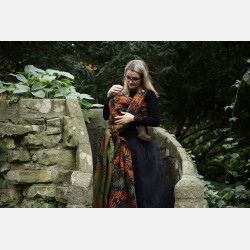 Solnce Fern Heart of Moss | Luxury Woven Wrap