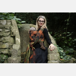 Solnce Fern Heart of Moss | Luxury Woven Wrap
