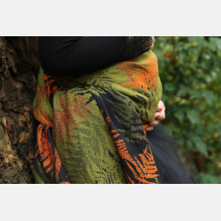 Solnce Fern Heart of Moss | Luxury Woven Wrap