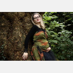 Solnce Fern Heart of Moss | Luxury Woven Wrap