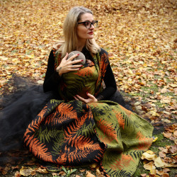 Solnce Fern Heart of Moss | Luxury Woven Wrap