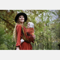 Solnce Fern Wild West | Luxury Woven Wrap