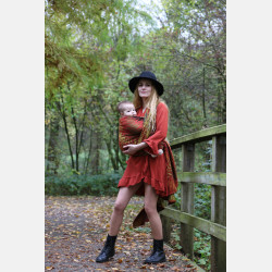 Solnce Fern Wild West | Luxury Woven Wrap