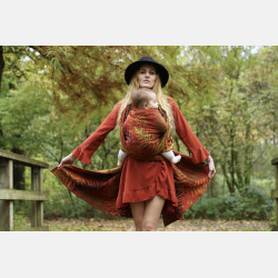 Solnce Fern Wild West | Luxury Woven Wrap