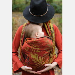 Solnce Fern Wild West | Luxury Woven Wrap