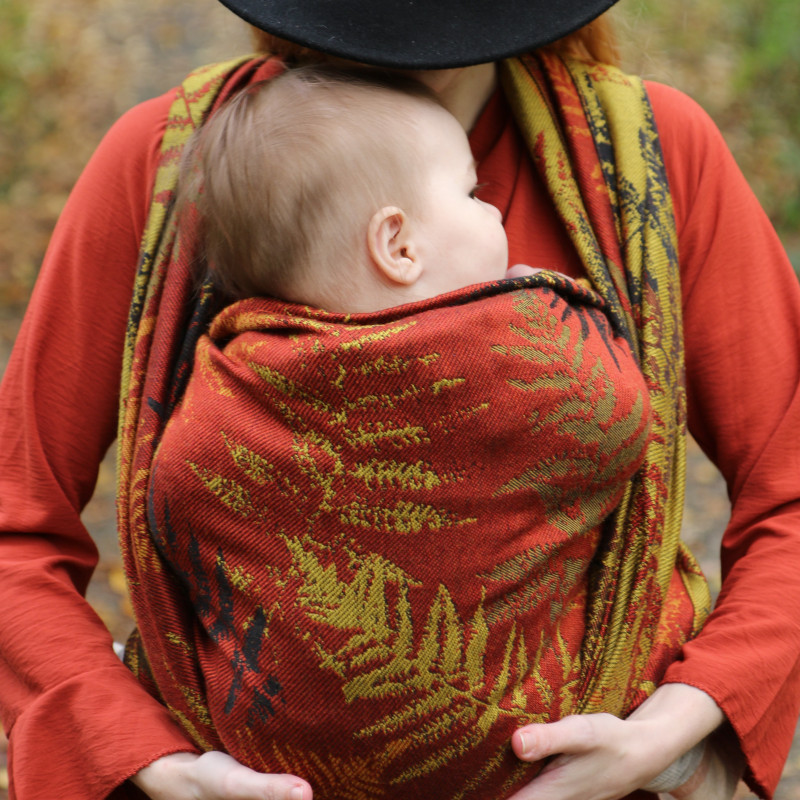 Solnce Fern Wild West | Luxury Woven Wrap
