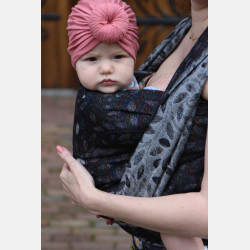 Solnce Eos Black Pearl | Luxury Woven Wrap
