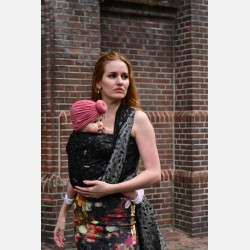 Solnce Eos Black Pearl | Luxury Woven Wrap