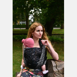 Solnce Eos Black Pearl | Luxury Woven Wrap
