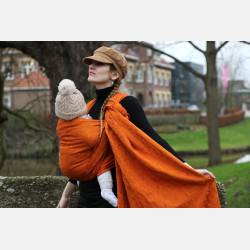Solnce Eos Marigold | Luxury Woven Wrap